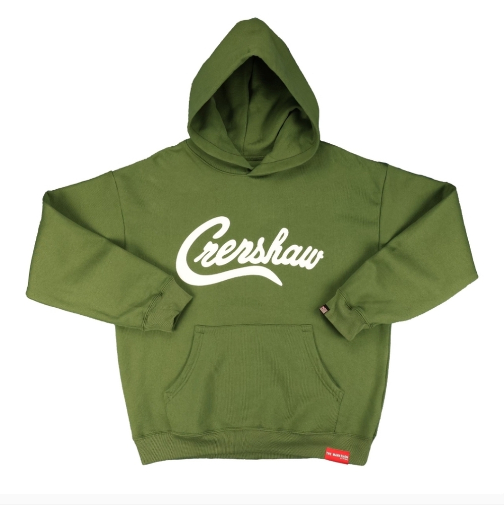 The Marathon Clothing Olive Hoody Sweater